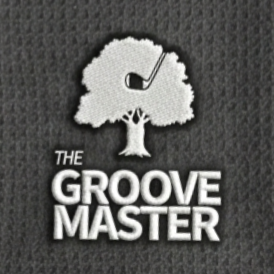 The GrooveMaster Golf Towel-Grey