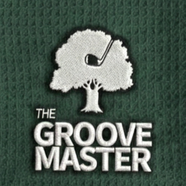 The GrooveMaster Golf Towel-Green